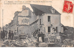 MAMERS - Catastrophes Du 7 Juin 1904 - Vue Prise Du Moulin De La Ville - état - Mamers