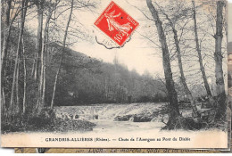 GRANDRIS ALLIERES - Chute De L'Azergues Au Pont Du Diable - Très Bon état - Other & Unclassified