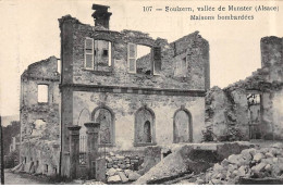 SOULZERN - Vallée De Munster - Maisons Bombardées - Très Bon état - Other & Unclassified