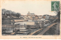 MEAUX - Vue Prise Du Quai Thiers - Très Bon état - Meaux