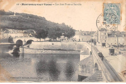 MONTEREAU FAUT YONNE - Les Deux Ponts Et Surville - Très Bon état - Montereau