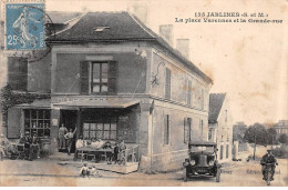JABLINES - La Place Varennes Et La Grande Rue - Très Bon état - Sonstige & Ohne Zuordnung