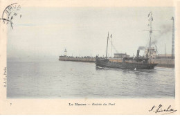 LE HAVRE - Entrée Du Port - Très Bon état - Portuario