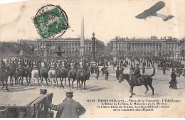 PARIS - Place De La Concorde - L'Obélisque - Cortège Officiel - Très Bon état - Paris (08)