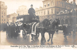 PARIS - Funérailles De S. Em. Mgr. Le Cardinal Richard Archévêque De Paris - 1908 - Très Bon état - Sonstige & Ohne Zuordnung
