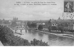 PARIS - La Seine, Vue Prise Du Pont Des Saints Pères - Très Bon état - El Sena Y Sus Bordes