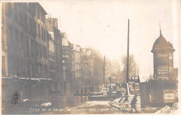 PARIS - Crue De La Seine - 28 Janvier 1910 - Quai Des Grands Augustins - Très Bon état - Inondations De 1910