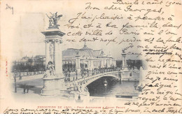 PARIS - Exposition De 1900 - Pont Alexandre Et Grand Palais - état - Expositions