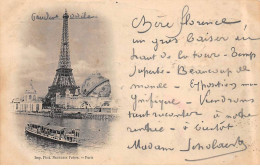 PARIS - Exposition Universelle De Paris 1900 - Tour Eiffel - Très Bon état - Exhibitions