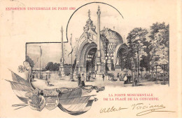 PARIS - Exposition Universelle De 1900 - La Porte Monumentale De La Place De La Concorde - Très Bon état - Exhibitions