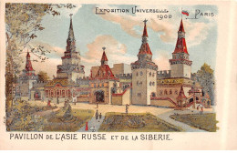 PARIS - Exposition Universelle 1900 - Pavillon De L'Asie Russe Et De La Sibérie - Très Bon état - Mostre