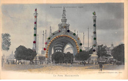 PARIS - Exposition Universelle 1900 - La Porte Monumentale - Très Bon état - Tentoonstellingen