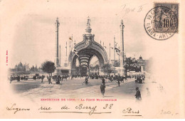 PARIS - Exposition De 1900 - La Porte Monumentale - Très Bon état - Tentoonstellingen