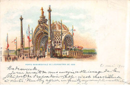 PARIS - Porte Monumentale De L'Exposition De 1900 - état - Ausstellungen