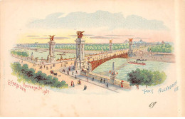 PARIS - Exposition Universelle 1900 - Pont Alexandre III - Très Bon état - Tentoonstellingen