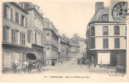 ABBEVILLE - Rue De L'Hôtel De Ville - Très Bon état - Abbeville