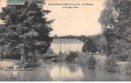 NEAUPHLE LE VIEUX - Le Château Et La Pièce D'eau - état - Neauphle Le Chateau