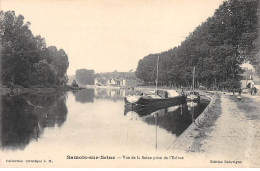 SAMOIS SUR SEINE - Vue De La Seine Prise De L'Ecluse - Très Bon état - Samois