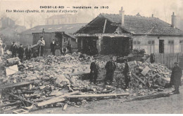 CHOISY LE ROI - Inondations De 1910 - Une Maison Effondrée - Avenue D'Alfortville - Très Bon état - Choisy Le Roi