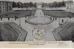 Asile National Des Convalescents à SAINT MAURICE - Vue De La Cour D'honneur Prise De La Bibliothèque - état - Saint Maurice