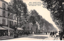 SAINT OUEN - Avenue Des Batignolles Et Le Marché - Très Bon état - Saint Ouen