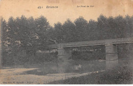 BRIENON - Le Pont De Fer - état - Brienon Sur Armancon