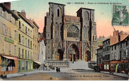 VIENNE - Place Et Cathédrale Saint Maurice - Très Bon état - Other & Unclassified