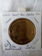 Médaille Touristique Monnaie De Paris MDP 25 Saut Du Doubs 2010 - 2010