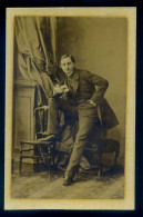 Disdéri Circa 1873/85 Photographie Albuminée - Homme Aux Cigares  -  CDV18B - Oud (voor 1900)