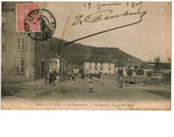 RAON-L'ETAPE  La Neuveville - Perspective Du Grand Pont - Raon L'Etape