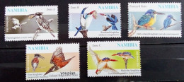 Namibia 2014, Kingfishers, MNH Stamps Set - Namibia (1990- ...)