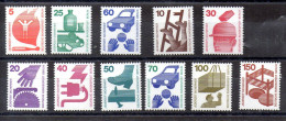 Alemania Berlin Series Nº Yvert 378/80 + 388/89 + 394/98 ** - Nuevos