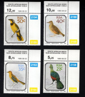 2034840395 1990 SCOTT 789 792  (XX)  POSTFRIS MINT NEVER HINGED - FAUNA - BIRDS - Neufs