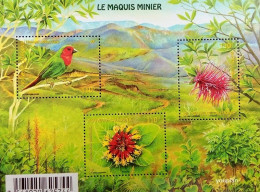 New Caledonia 2014, Flora And Fauna - The Mining Scrub, MNH S/S - Unused Stamps