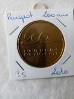 Médaille Touristique Monnaie De Paris MDP 25 Sochaux Aventure Peugeot 2010 - 2010