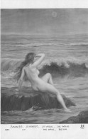 ILLUSTRATEUR - J.A. HANRIOT "LA VAGUE"  FEMME - NU FEMININ - SALON 1913 - Andere Zeichner