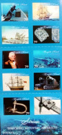 Norfolk Island 2015, Sirius Shipwrecks, MNH Stamps Set - Booklet - Norfolk Island