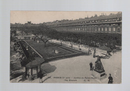 CPA - 75 - N°69 - Paris - Jardins Du Palais Royal - Vue Générale - Petite Animation - Circulée - District 01