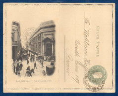 Argentina (Rosario), 1899, Used Postal Stationery, Calle Reconquista Y Piedad (Buenos Aires)   (014) - Entiers Postaux