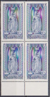 1969 , Mi 1286 ** (2) -  4er Block Postfrisch - 500 Jahre Diözese Wien - Nuevos