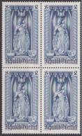 1969 , Mi 1286 ** (4) -  4er Block Postfrisch - 500 Jahre Diözese Wien - Unused Stamps