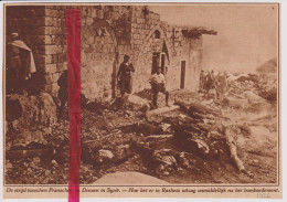 Syrië Rasheia - Oorlog , War , Guerre  - Orig. Knipsel Coupure Tijdschrift Magazine - 1926 - Zonder Classificatie