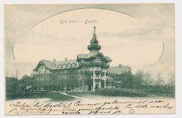 25- Prentbriefkaart Baarn 1900 - Bad Hotel - Baarn