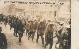 Carte Photo - Gef. Engländer N.d. Angriff B. FROMELLES 19-07-1916 - Prisonniers Anglais De La Bataille De FROMELLES - Guerra 1914-18