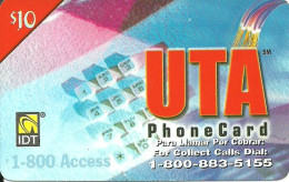 USA: Prepaid IDT - UTA 11.03 - Andere & Zonder Classificatie