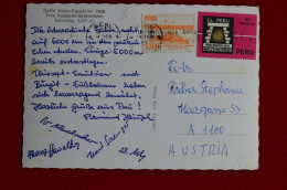 1968  Austrian Anden Expedition Signed 5 Climbers Mountaineering Himalaya Escalade Alpinisme - Sportifs