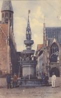 Braunschweig, Brunnen Auf Dem Altstadtmarkt Gl1910 #G1845 - Esculturas