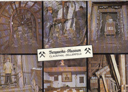 Clausthal-Zellerfeld Im Harz, Bergwerks-Museum, Mehrbildkarte Gl1970 #G2426 - Andere & Zonder Classificatie