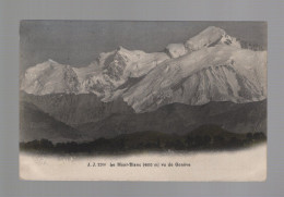 CPA - Suisse - N°2266 - Le Mont-Blanc Vu De Genève - Circulée En 1905 - Genève