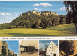 Sächs.Schweiz, Königstein, Mehrbildkarte Ngl #G3797 - Other & Unclassified